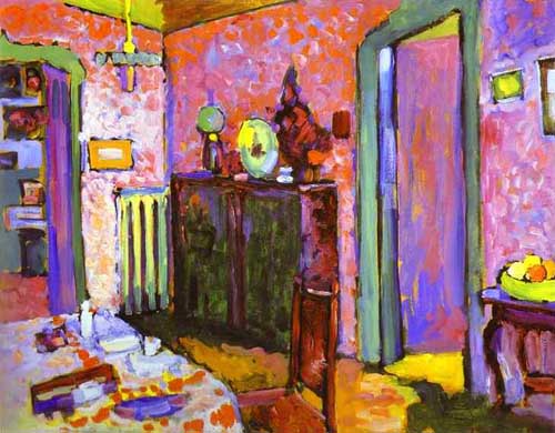 Painting Code#7327-Kandinsky, Wassily: Interior (My Dining Room)