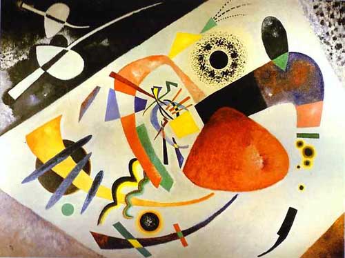 Painting Code#7340-Kandinsky, Wassily: Red Spot II