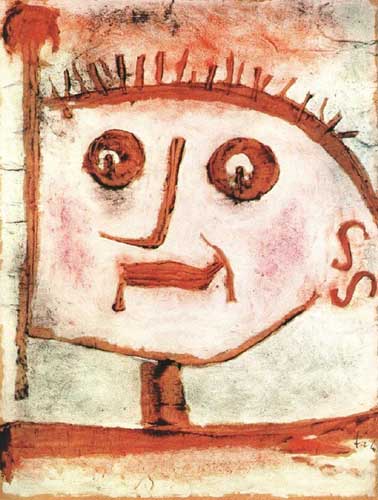 Painting Code#7377-Klee, Paul  - An Allegory of Propaganda