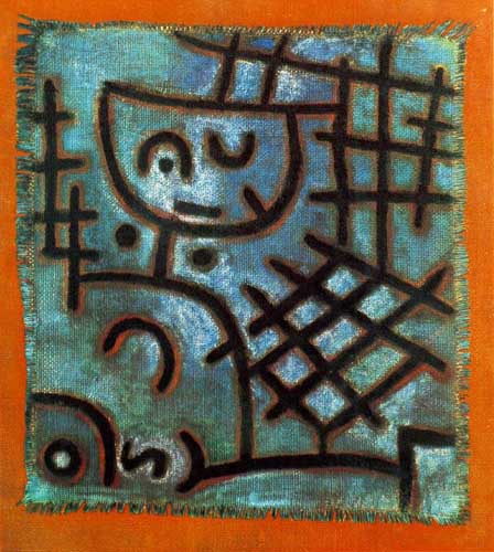 Painting Code#7383-Klee, Paul  - Captive