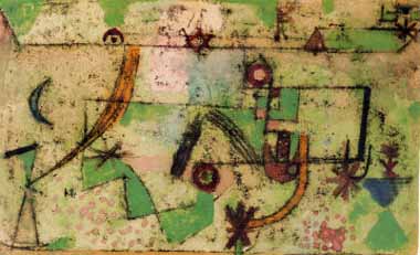 Painting Code#7392-Klee, Paul  - Im Bachschen Stil
