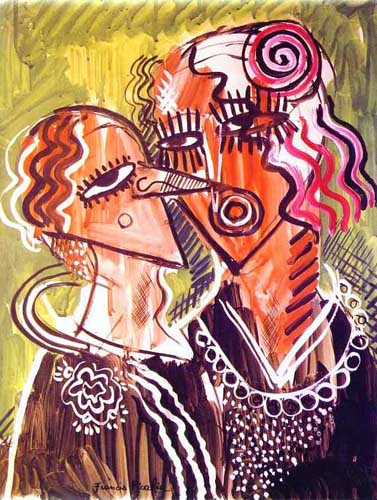 Painting Code#7492-Francis Picabia - Carnaval