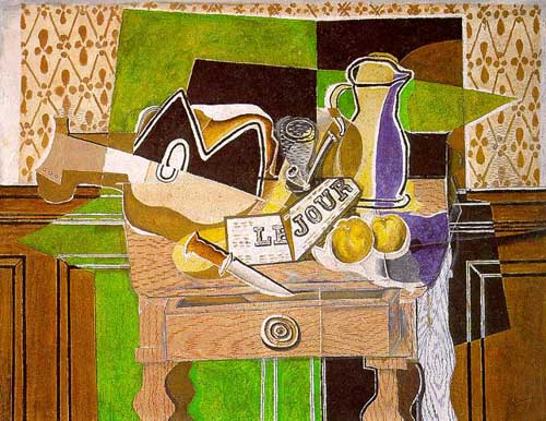 Painting Code#7708-Braque, Georges: Still-Life Le Jour