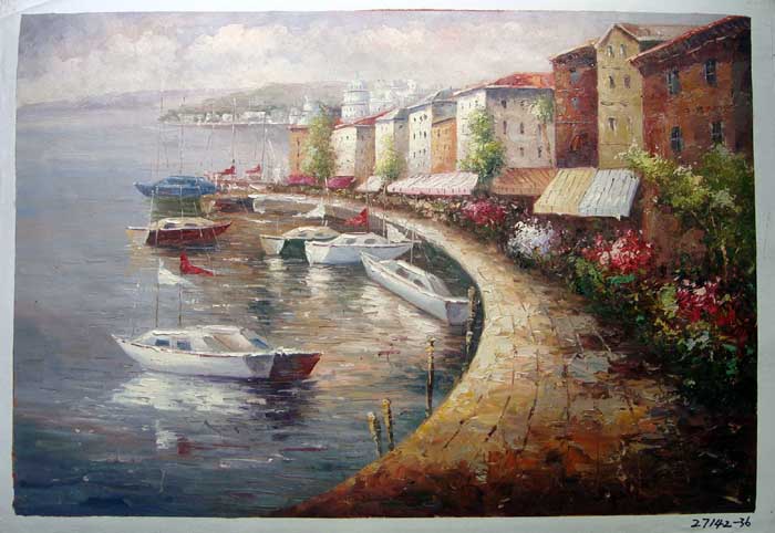 Painting Code#S127142-Impressionism Mediterranean Painting