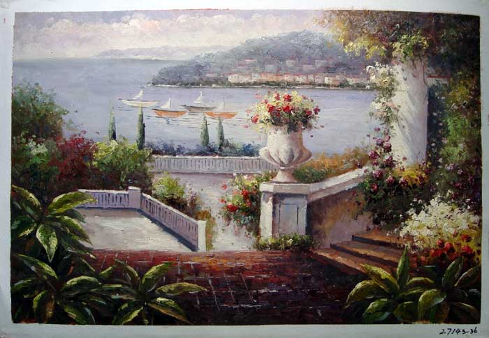 Painting Code#S127143-Impressionism Mediterranean Painting