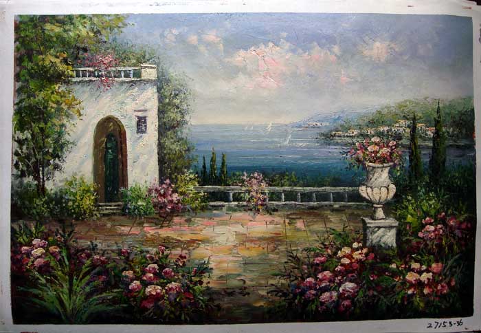 Painting Code#S127153-Impressionism Mediterranean Painting