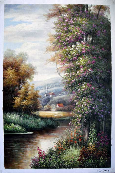 Painting Code#S127274-European Landscape Painting