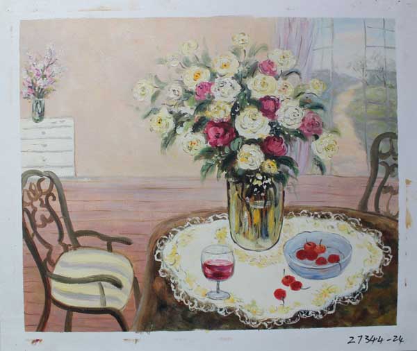 Painting Code#S127344-Floral Still Lifes