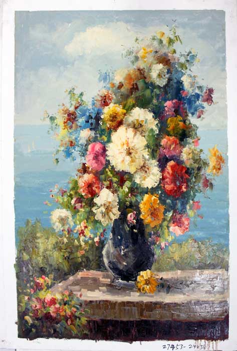 Painting Code#s127453-Floral Still Life Painting